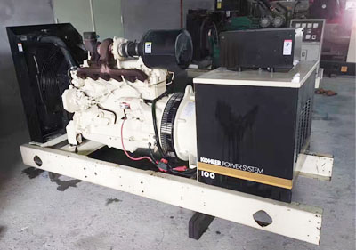 80KW美國強鹿6068TF220約翰迪爾二手柴油發電機組