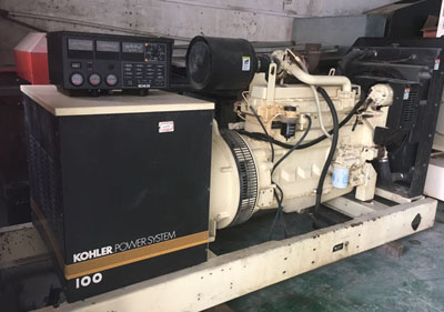 80KW美國原裝進口約翰迪爾6068TF220 二手強鹿柴油發電機組