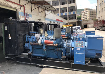 880KW德國奔馳MTU18VG63大功率進口二手柴油發電機組
