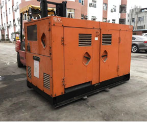 70KWA日本Denyo低噪音發(fā)電機組 二手發(fā)電機